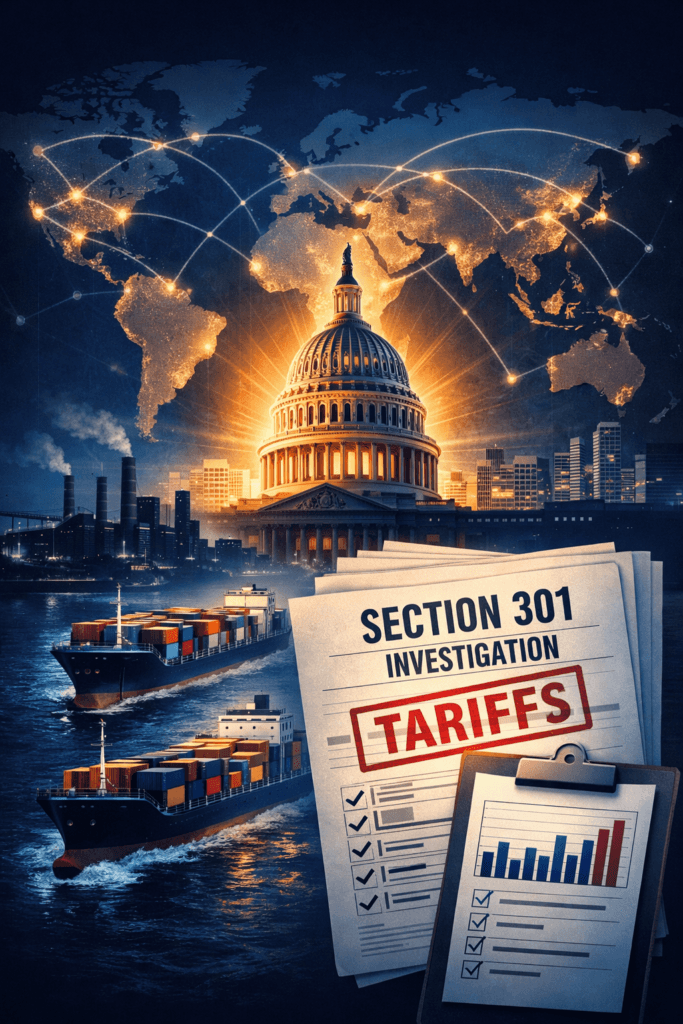 Section 301 investigations 2026 global tariffs investigation
