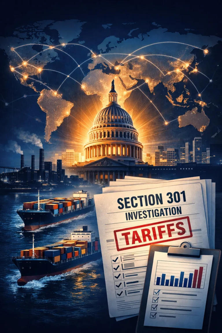 Section 301 investigations 2026 global tariffs investigation