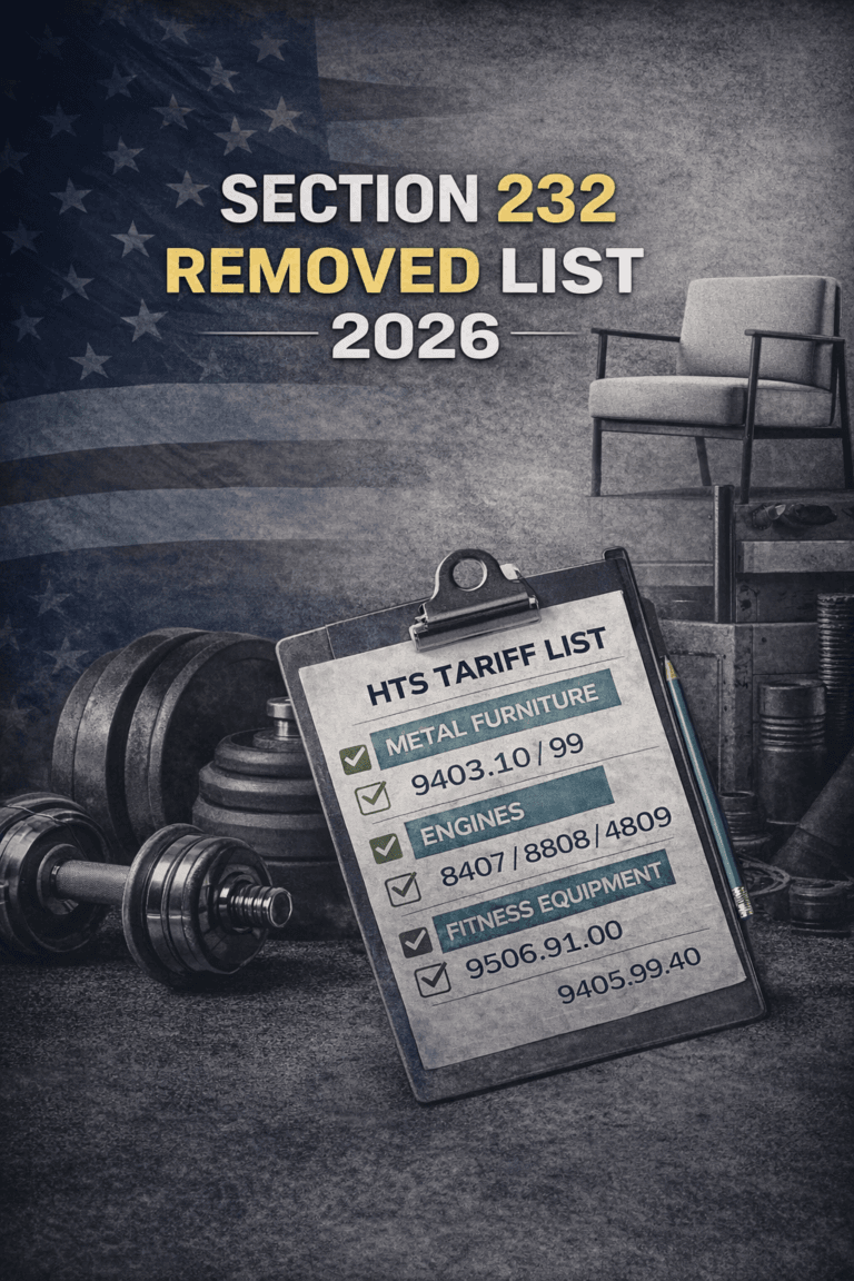 Section 232 steel aluminum copper tariffs 2026 update