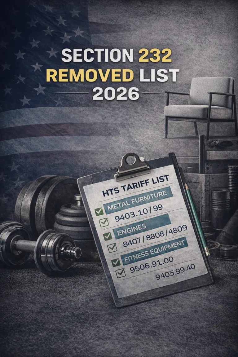 Section 232 steel aluminum copper tariffs 2026 update